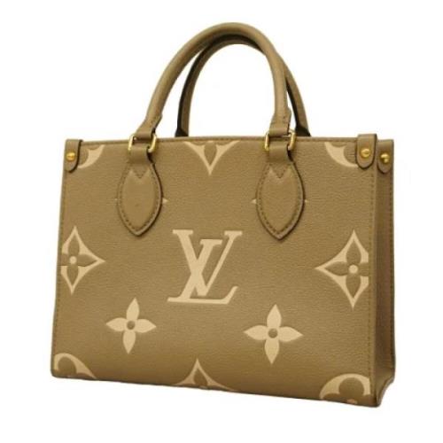 Pre-owned Fabric louis-vuitton-bags Louis Vuitton Vintage , Yellow , D...