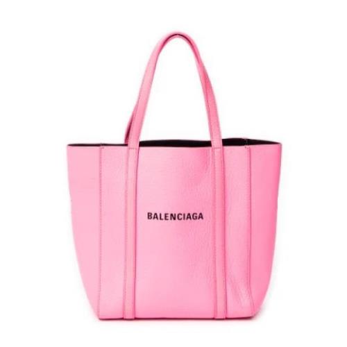 Pre-owned Leather shoulder-bags Balenciaga Vintage , Pink , Dames