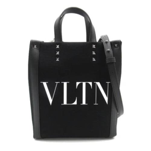 Pre-owned Fabric handbags Valentino Vintage , Black , Dames