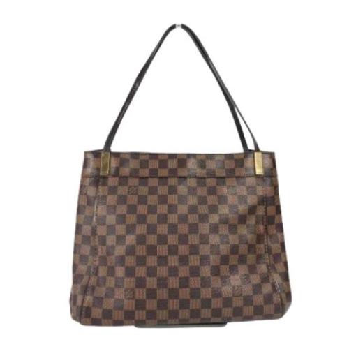 Pre-owned Fabric louis-vuitton-bags Louis Vuitton Vintage , Brown , Da...