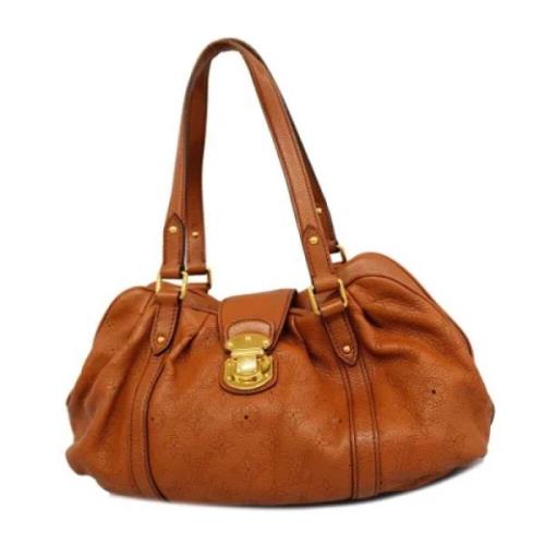 Pre-owned Fabric louis-vuitton-bags Louis Vuitton Vintage , Brown , Da...