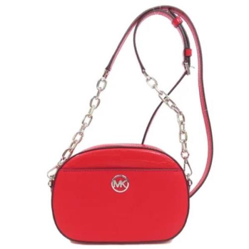 Pre-owned Leather crossbody-bags Michael Kors Pre-owned , Red , Dames