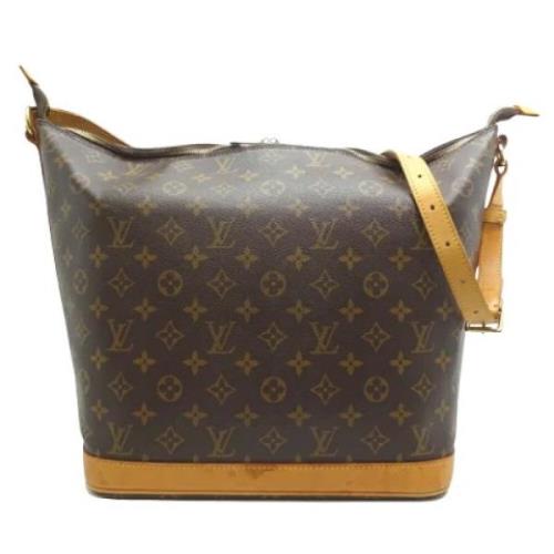 Pre-owned Canvas shoulder-bags Louis Vuitton Vintage , Brown , Dames