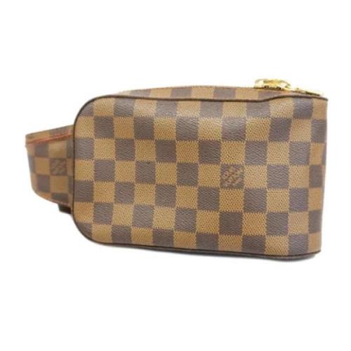 Pre-owned Fabric louis-vuitton-bags Louis Vuitton Vintage , Brown , Da...