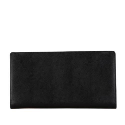 Pre-owned Leather wallets Prada Vintage , Black , Dames