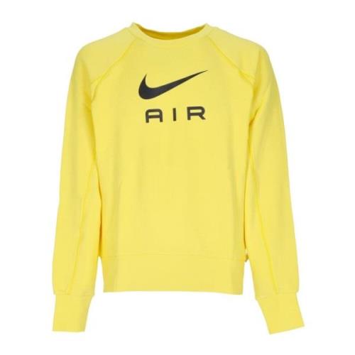 Lichtgewicht Crewneck Sweatshirt Air French Terry Nike , Yellow , Here...