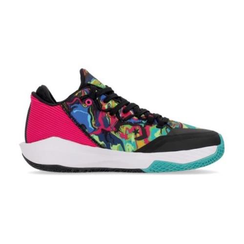 Jet Mid Basketbalschoen Roze/Zwart/Wit Converse , Multicolor , Heren