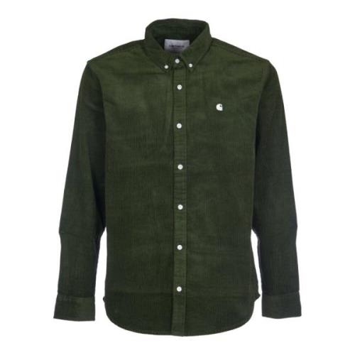 Casual koordoverhemd voor mannen Carhartt Wip , Green , Heren