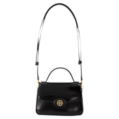 Leather handbags Tory Burch , Black , Dames