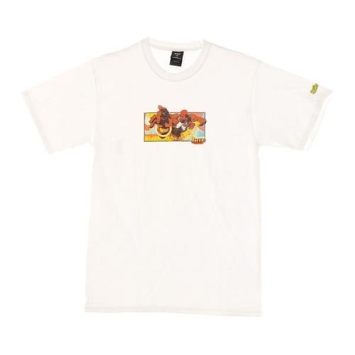 Street Fighter Witte Heren Tee HUF , White , Heren