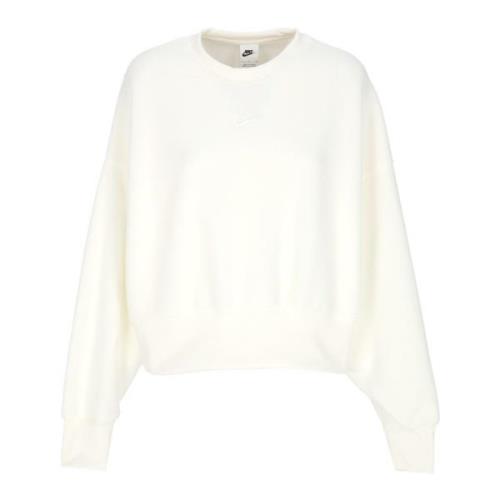 Sportswear Crewneck Sweatshirt Mod Crop Nike , Beige , Dames