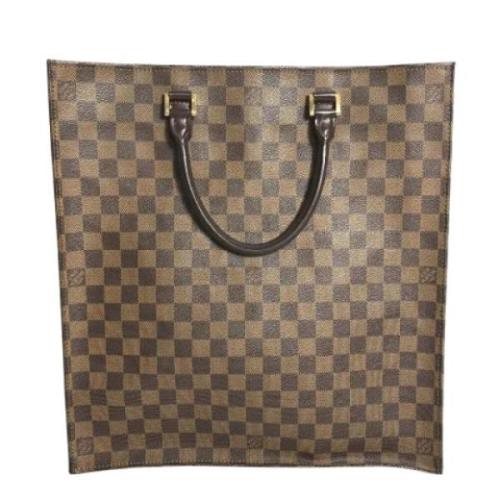 Pre-owned Fabric louis-vuitton-bags Louis Vuitton Vintage , Brown , Da...