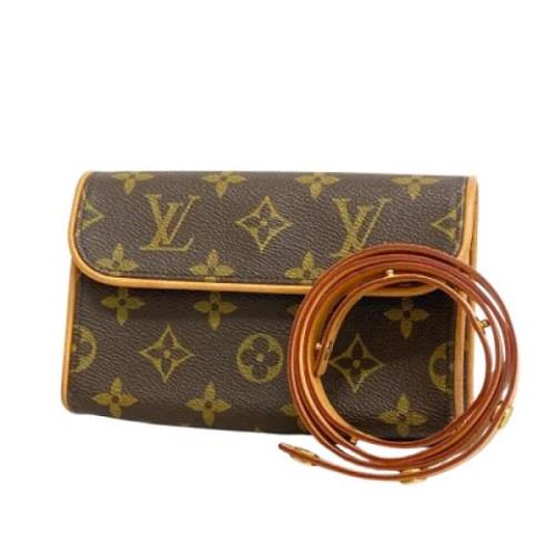 Pre-owned Fabric louis-vuitton-bags Louis Vuitton Vintage , Brown , Da...