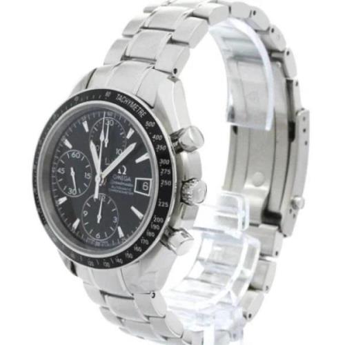 Pre-owned Stainless Steel watches Omega Vintage , Black , Heren