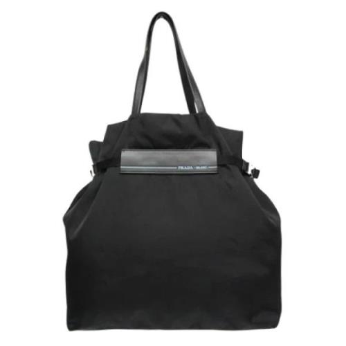 Pre-owned Nylon prada-bags Prada Vintage , Black , Dames