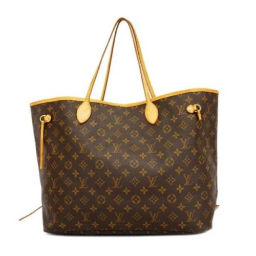 Pre-owned Fabric louis-vuitton-bags Louis Vuitton Vintage , Brown , Da...