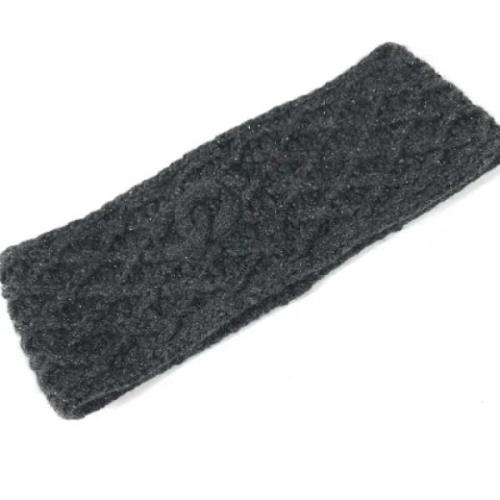 Pre-owned Fabric hair-accessories Chanel Vintage , Gray , Dames