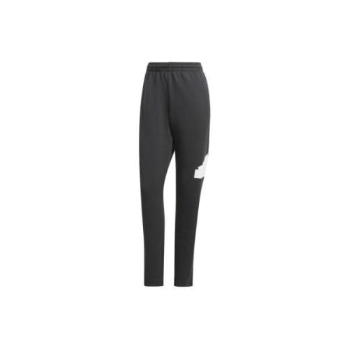 Sport Iconen Zwarte Casual Broek Adidas , Black , Heren