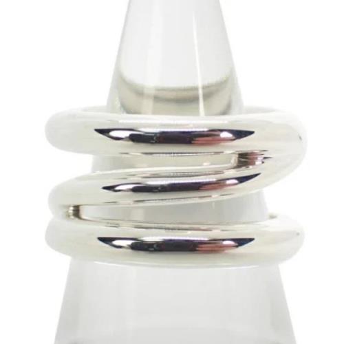 Pre-owned Silver rings Tiffany & Co. Pre-owned , Gray , Dames