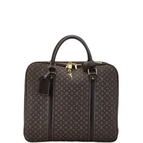 Pre-owned Leather louis-vuitton-bags Louis Vuitton Vintage , Brown , D...