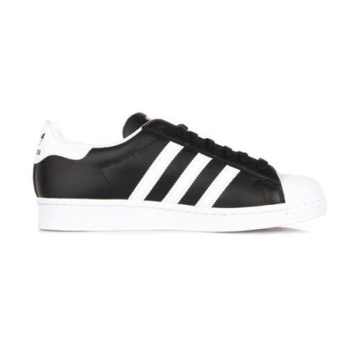 Core Black Low-Top Sneaker Goud Metallic Adidas , Black , Heren