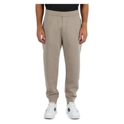 Sportieve katoenmix sweatpants met logoborduursel Emporio Armani , Bei...