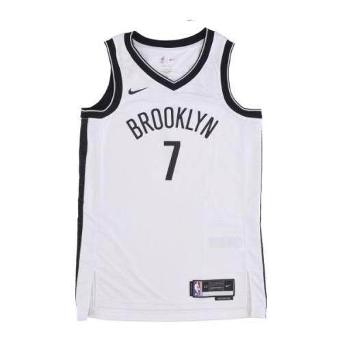 Kevin Durant Basketbalshirt Nike , White , Heren