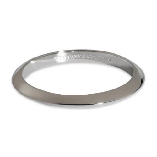 Pre-owned Platinum rings Tiffany & Co. Pre-owned , Gray , Dames