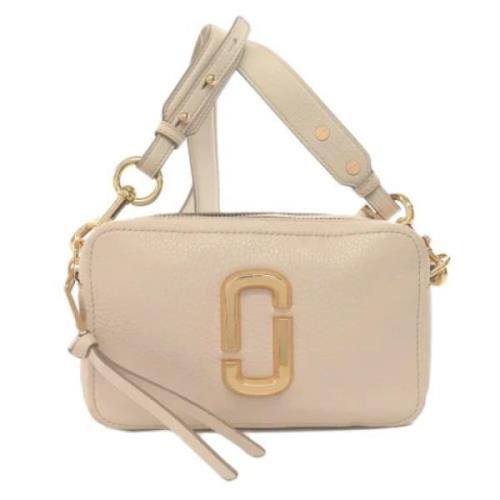 Pre-owned Leather shoulder-bags Marc Jacobs Pre-owned , Beige , Dames