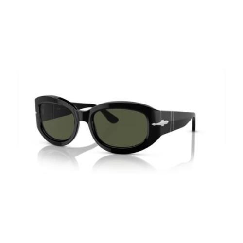 Stijlvolle zonnebrillencollectie Persol , Black , Unisex