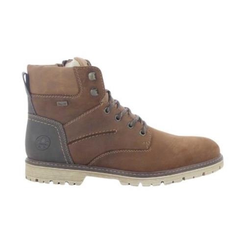 Heren Schoenen Bruin Rieker , Brown , Heren