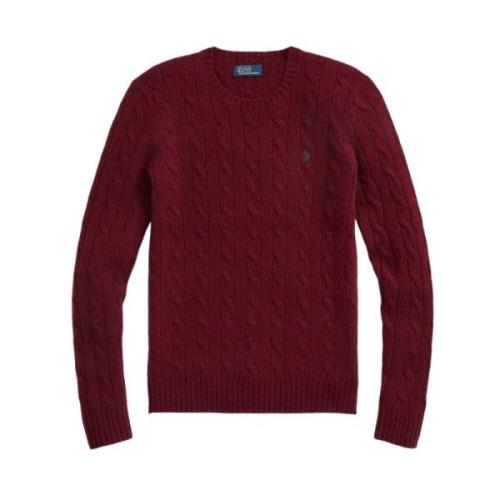 Round-neck Knitwear Polo Ralph Lauren , Red , Dames