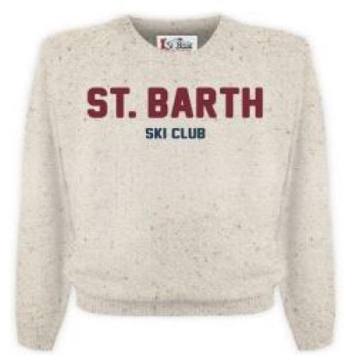 Stijlvolle Sweaters Collectie MC2 Saint Barth , Beige , Heren