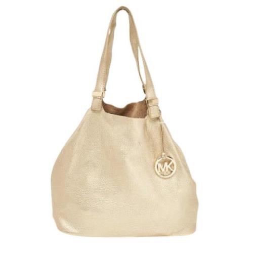 Pre-owned Leather totes Michael Kors Pre-owned , Yellow , Dames