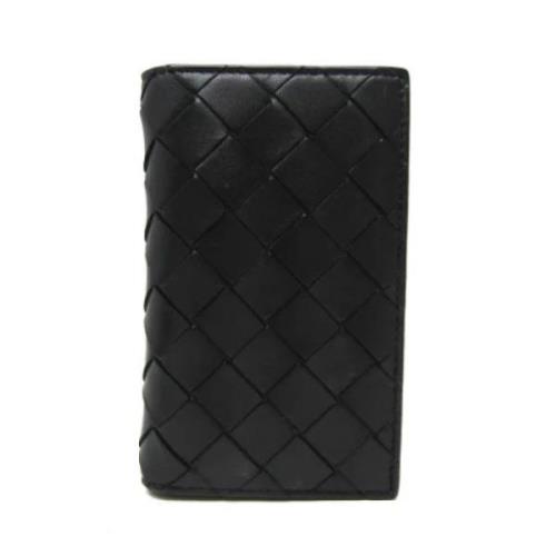 Pre-owned Leather wallets Bottega Veneta Vintage , Black , Dames