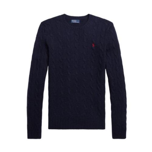 Round-neck Knitwear Polo Ralph Lauren , Blue , Dames