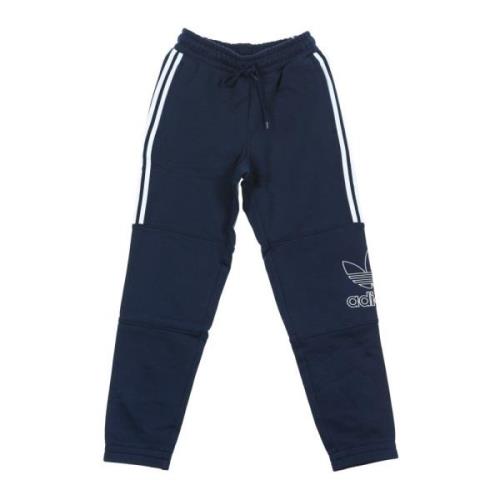 Navy Outline Trainingsbroek Adidas , Blue , Heren