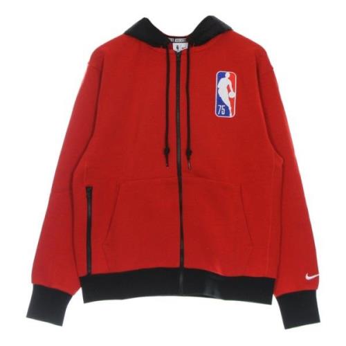 Chicago Bulls Full-Zip Hoodie Nike , Red , Heren