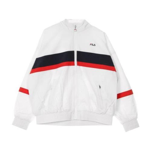 Windjack Wit/Zwart/Rood Fila , White , Dames