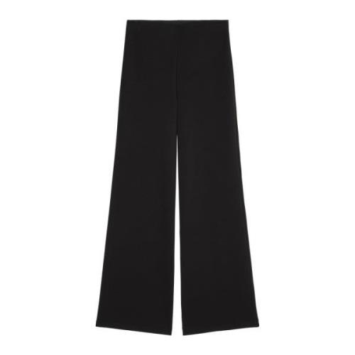 Jersey broek recht Marc O'Polo , Black , Dames