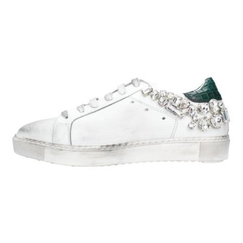 Sneakers Wit Eddy Daniele , White , Dames