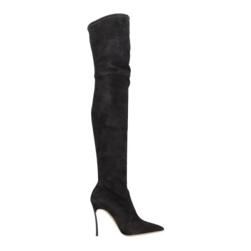 Laarzen Zwart Casadei , Black , Dames