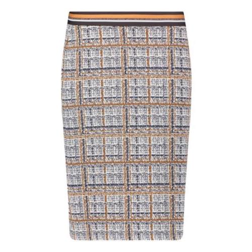 Elegante Pencil Rok met Feestelijk Patroon Betty Barclay , Multicolor ...