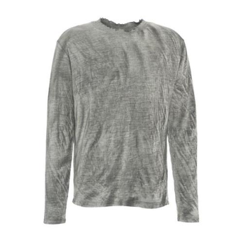 Grijze Gebreide Kleding voor Mannen Aw24 Transit , Gray , Heren