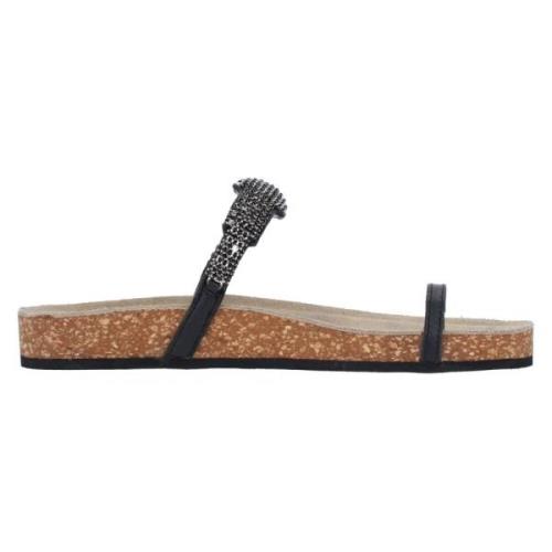 Sandalen Zwart Strategia , Black , Dames