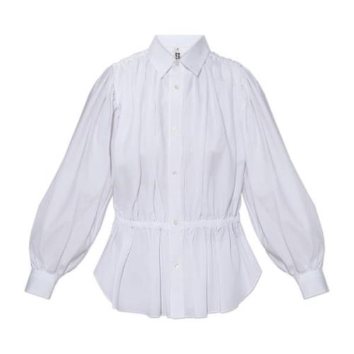 Shirt met decoratieve draperieën Comme des Garçons , White , Dames