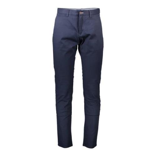 Straight Trousers Gant , Blue , Heren