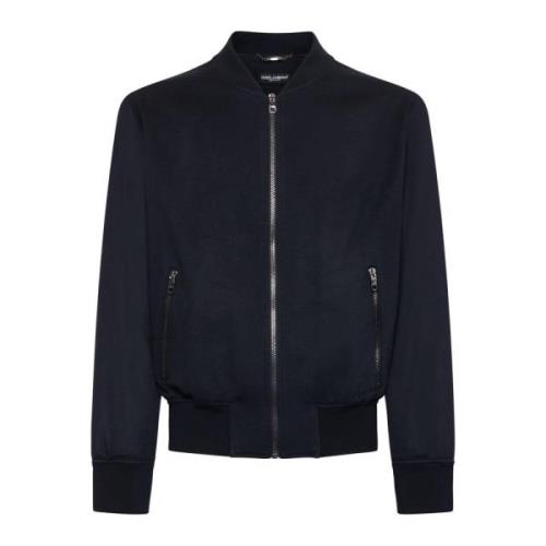 Stijlvolle Jassen voor Mannen en Vrouwen Dolce & Gabbana , Blue , Here...