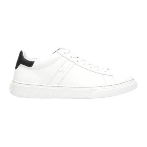 Witte Leren Sneakers Stijlvol Ontwerp Hogan , White , Heren