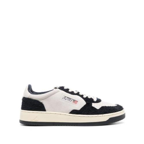 Beige Sneakers voor Mannen Aw24 Autry , White , Heren